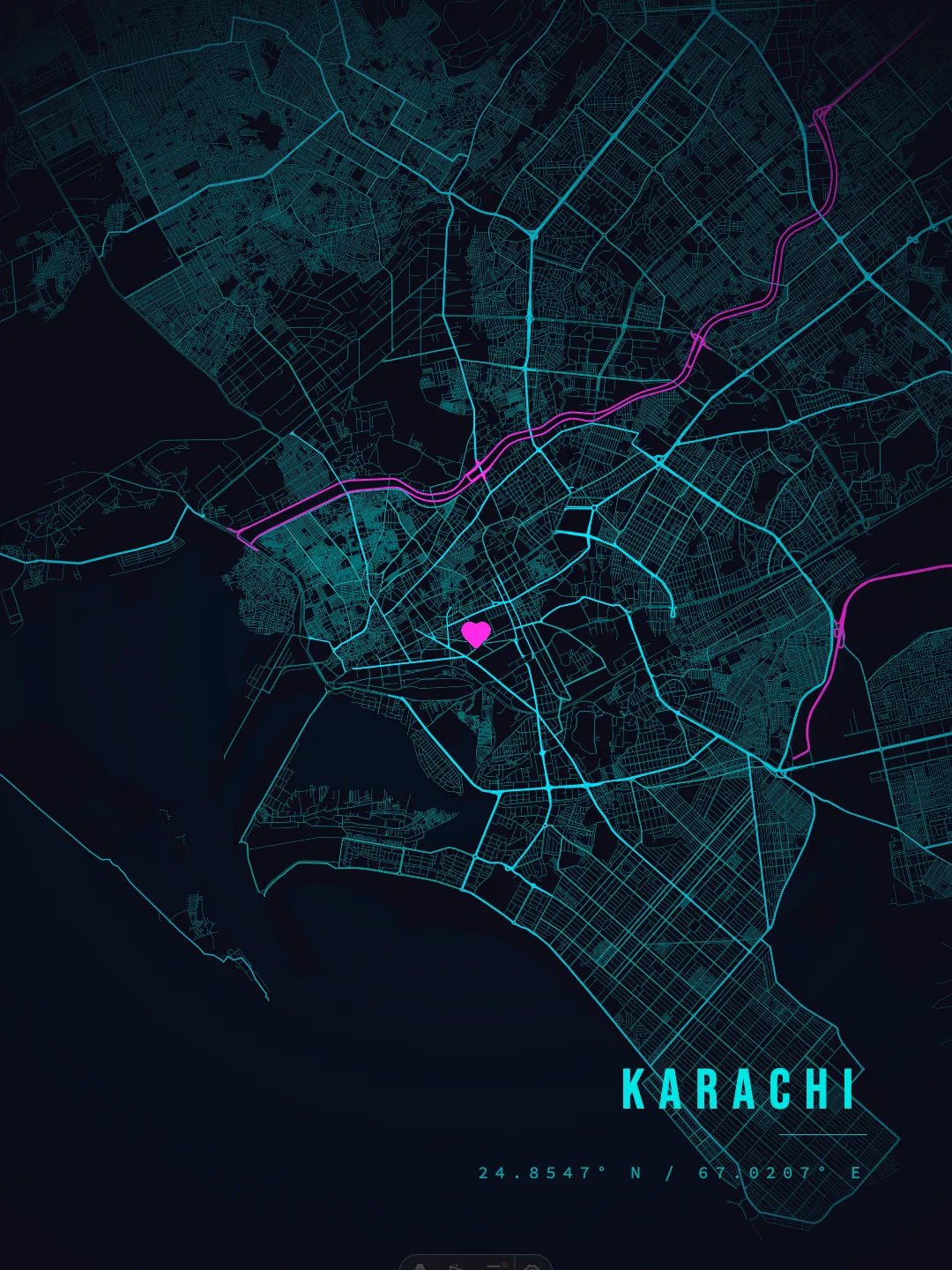 Karachi poster cover