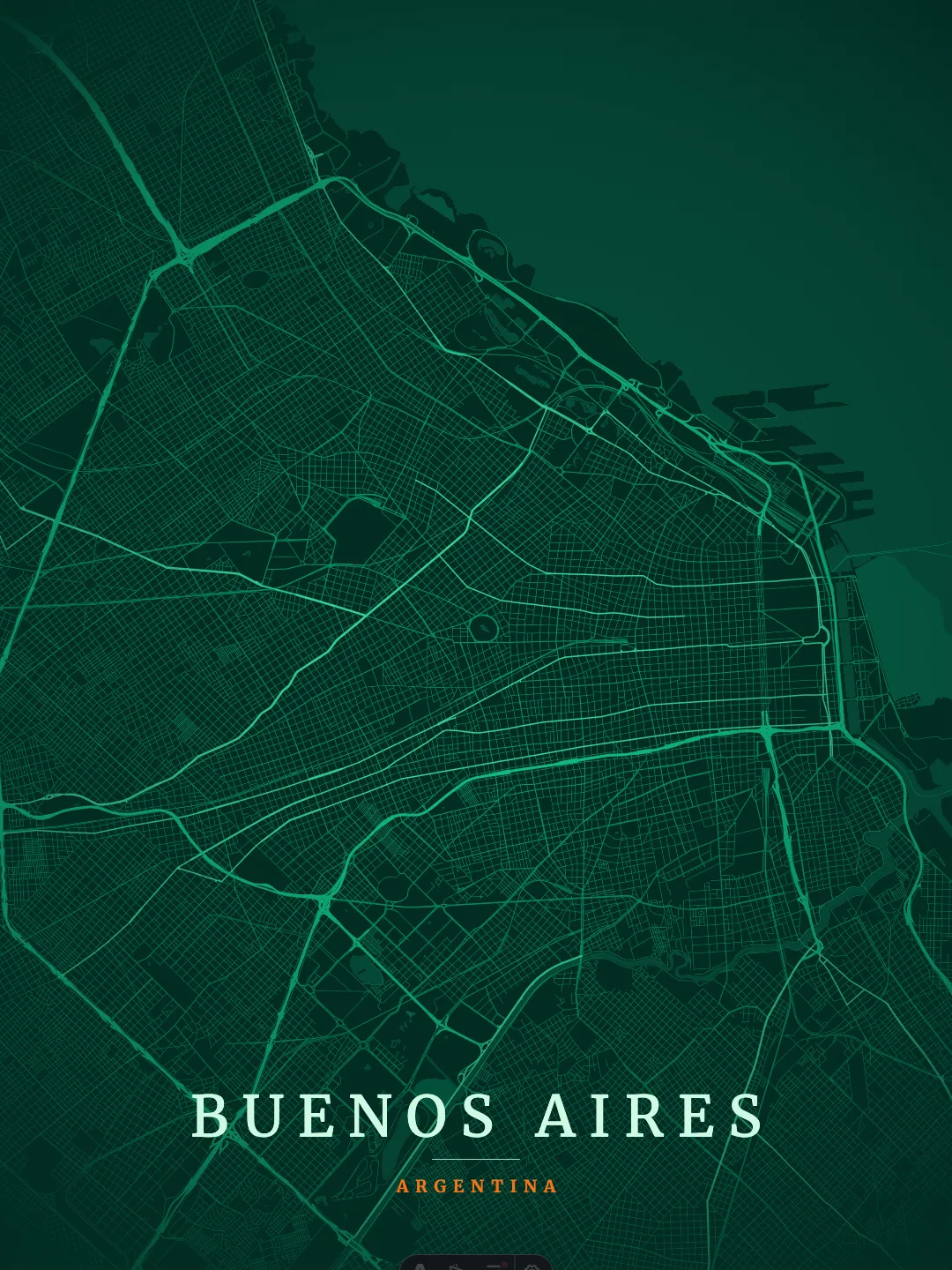 Buenos Aires Emerald Valley poster preview