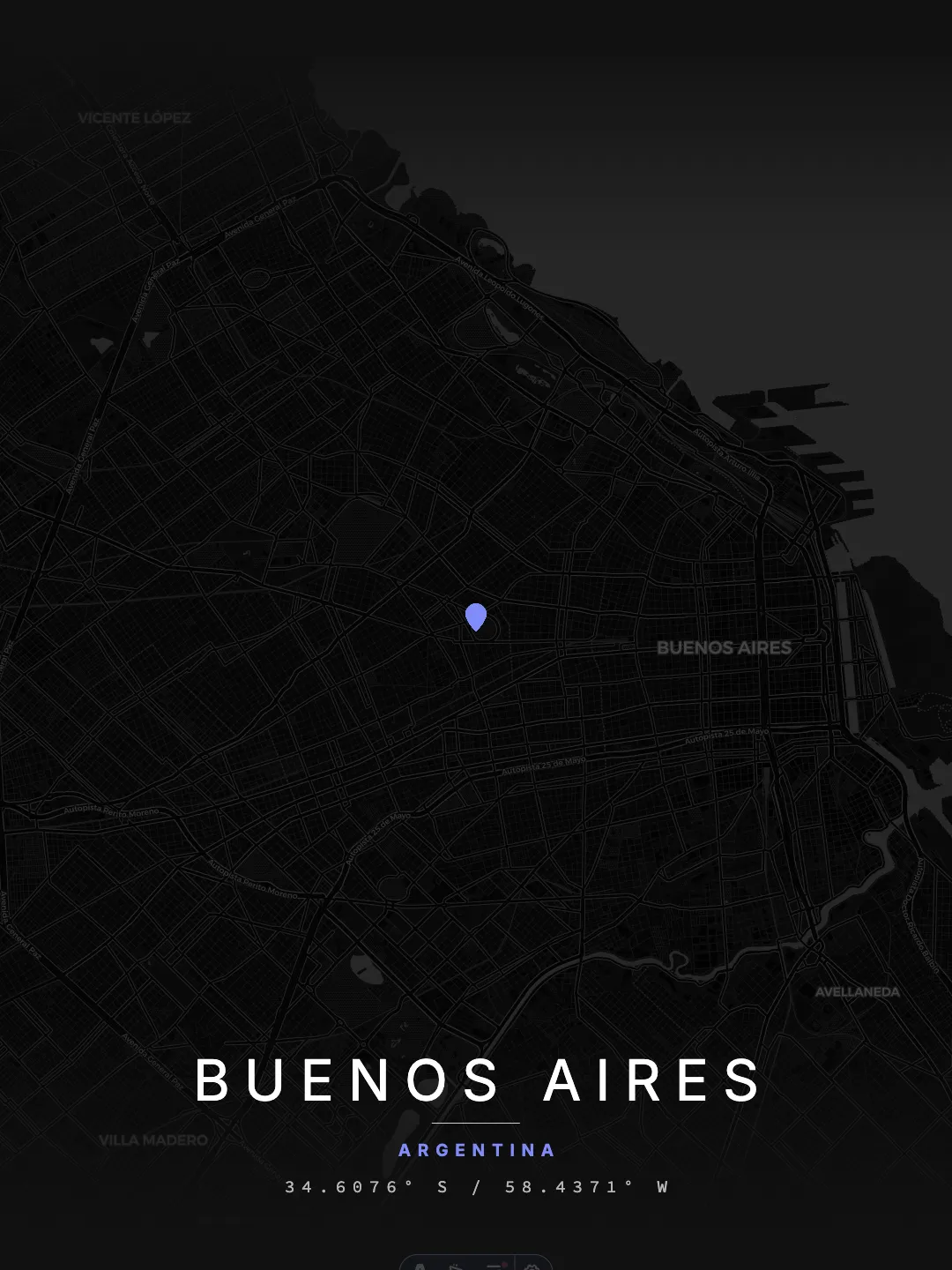 Buenos Aires Minimal Night poster preview