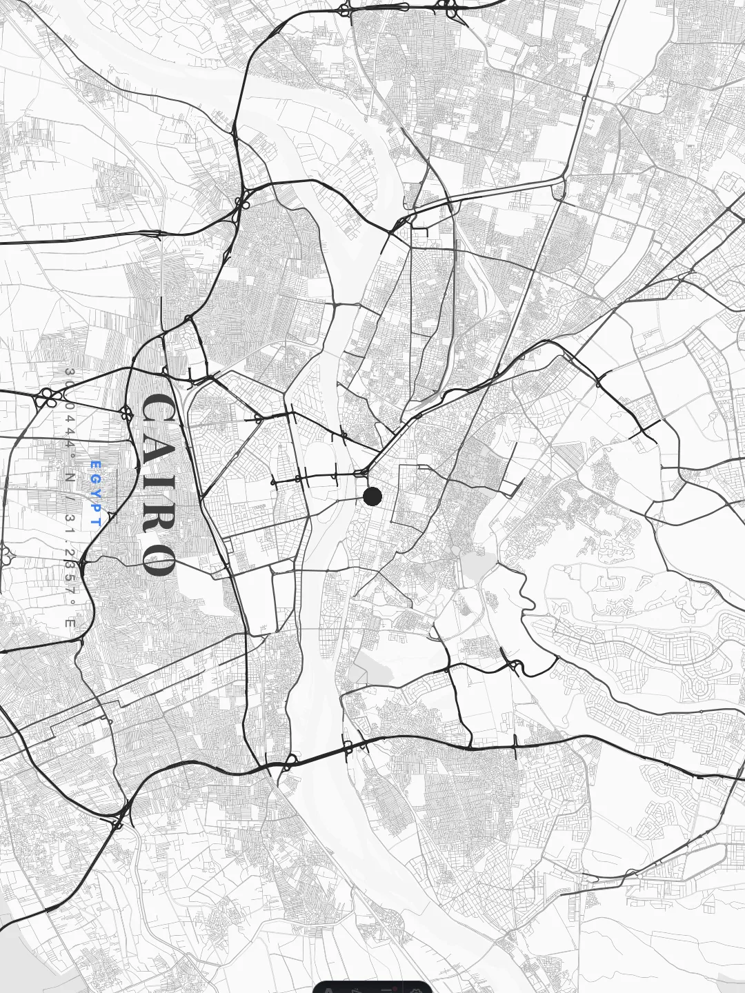 Cairo Ethereal Minimalist poster preview