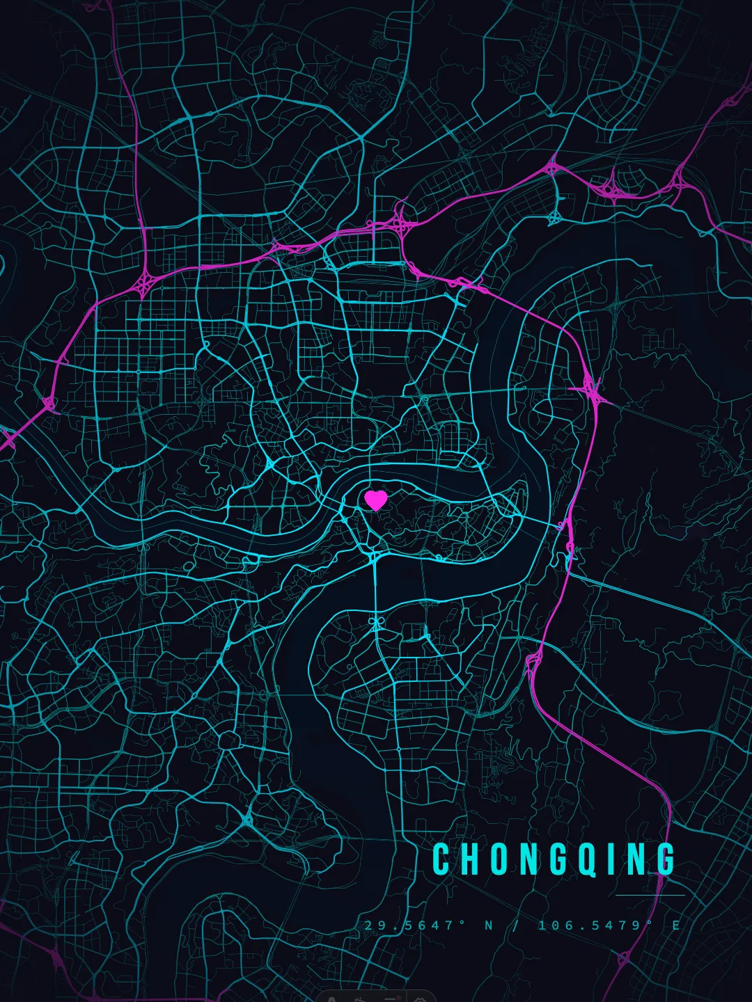 Chongqing Cyber Noir poster preview