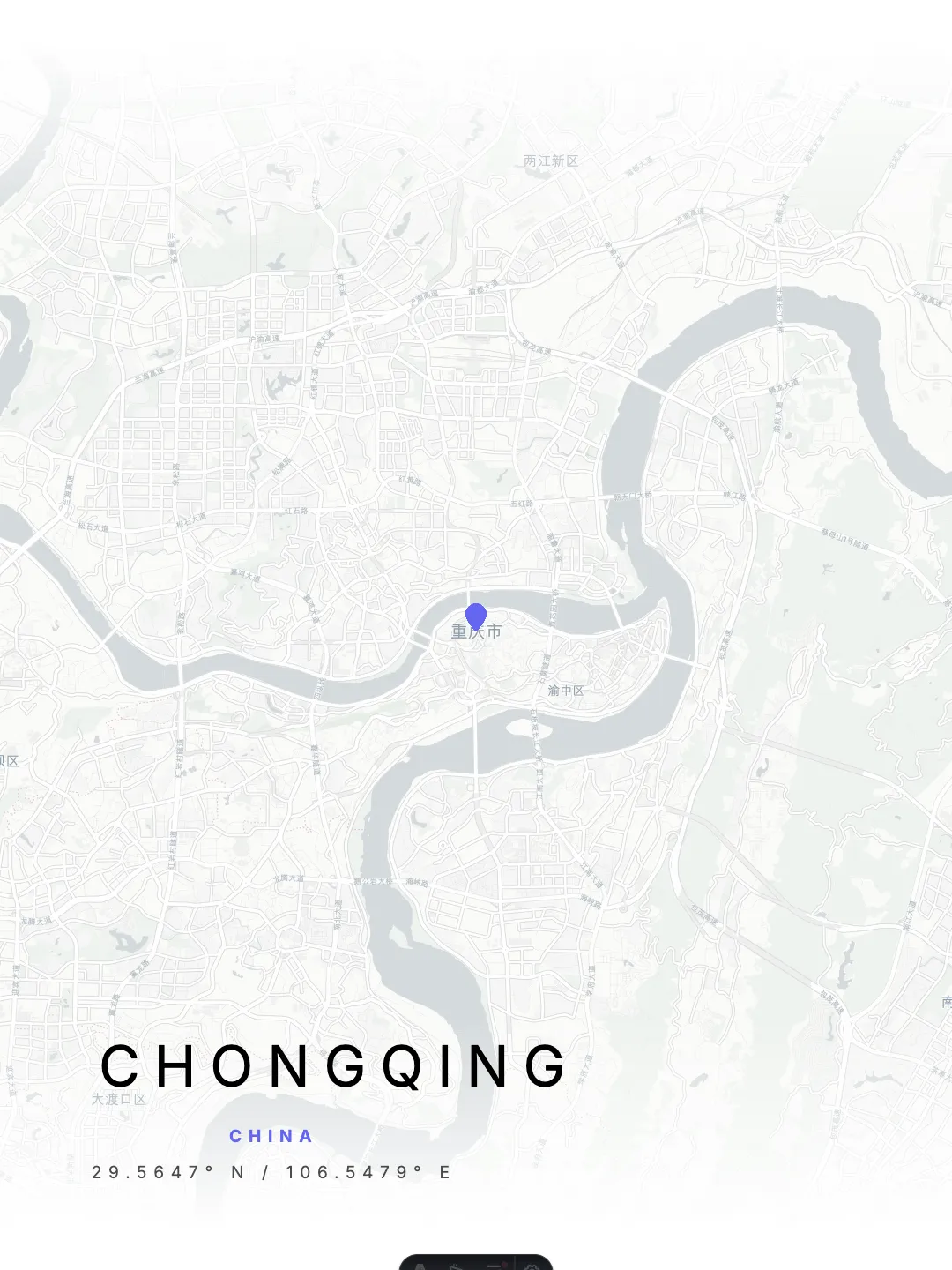 Chongqing Minimal Light poster preview