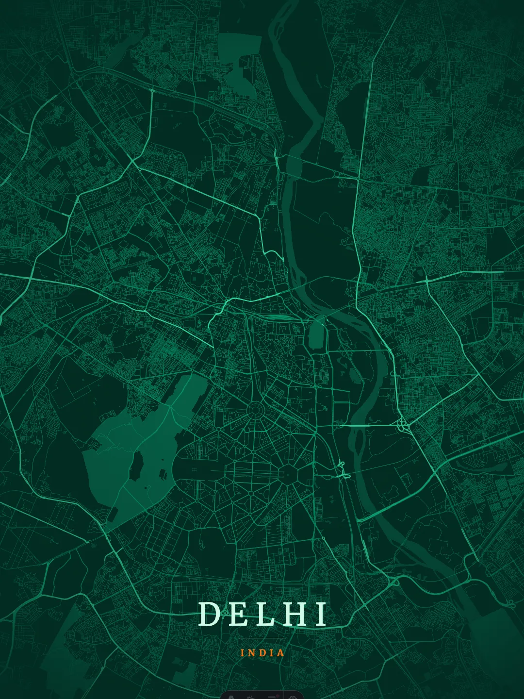 Delhi Emerald Valley poster preview