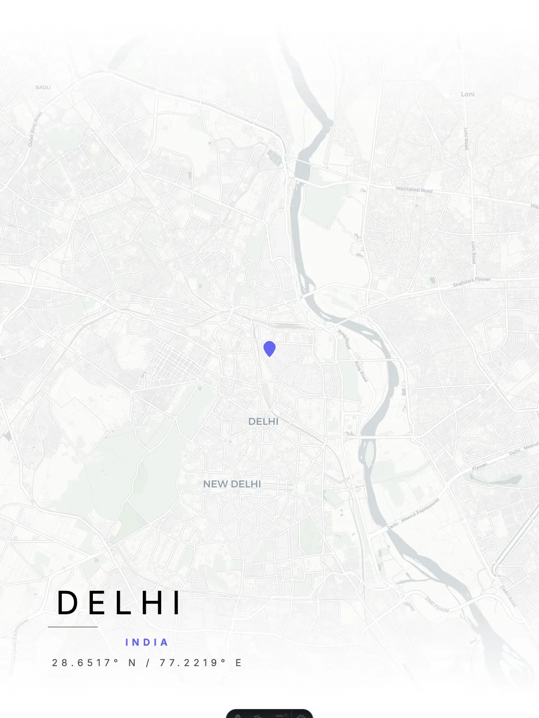 Delhi Minimal Light poster preview