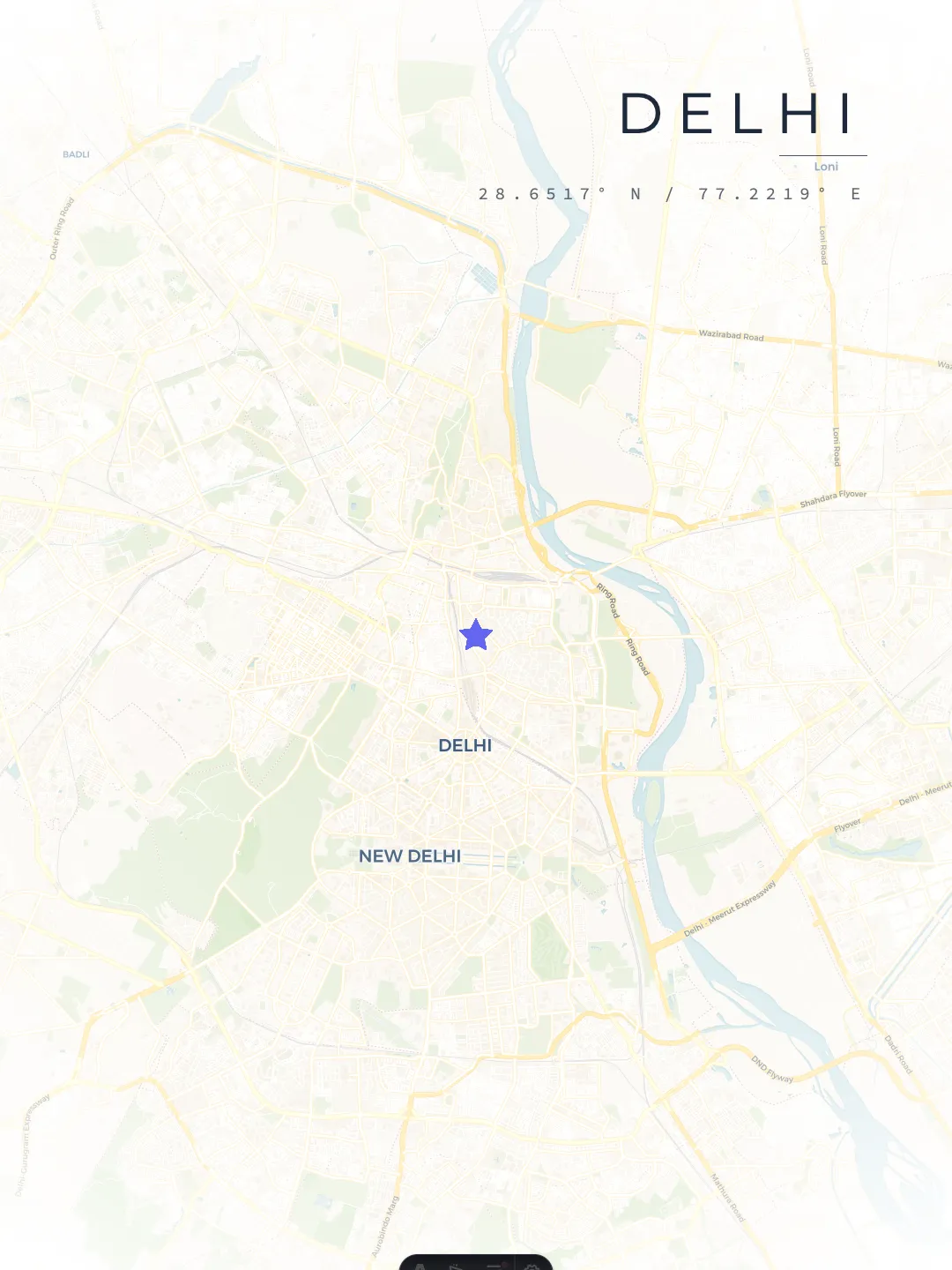 Delhi Urban Contrast poster preview