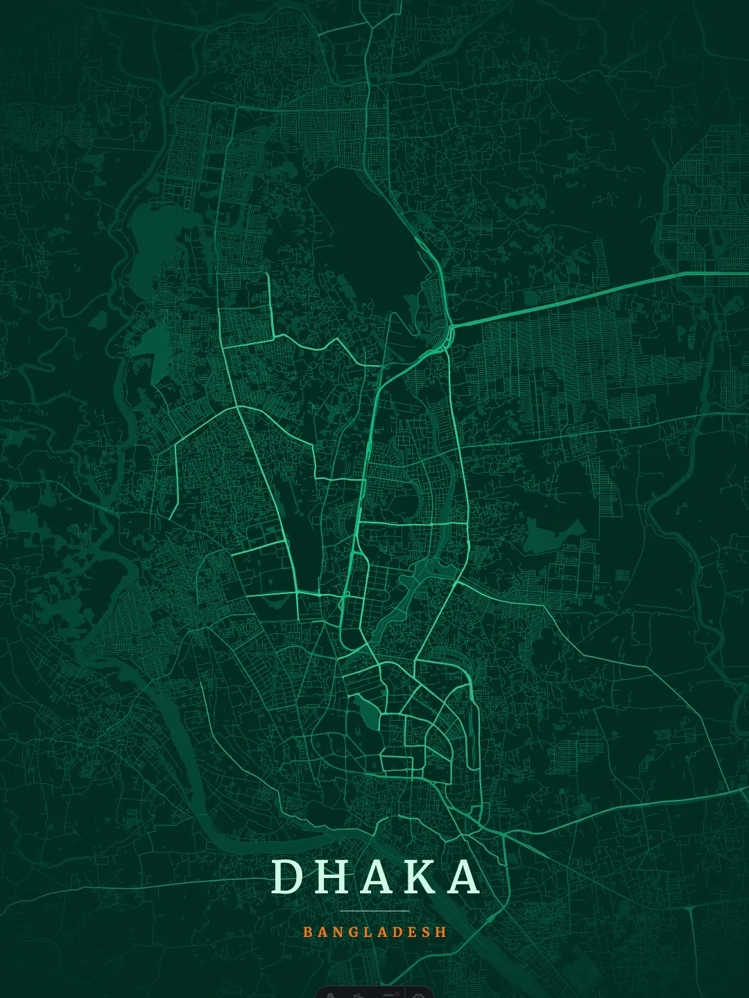 Dhaka Emerald Valley poster preview