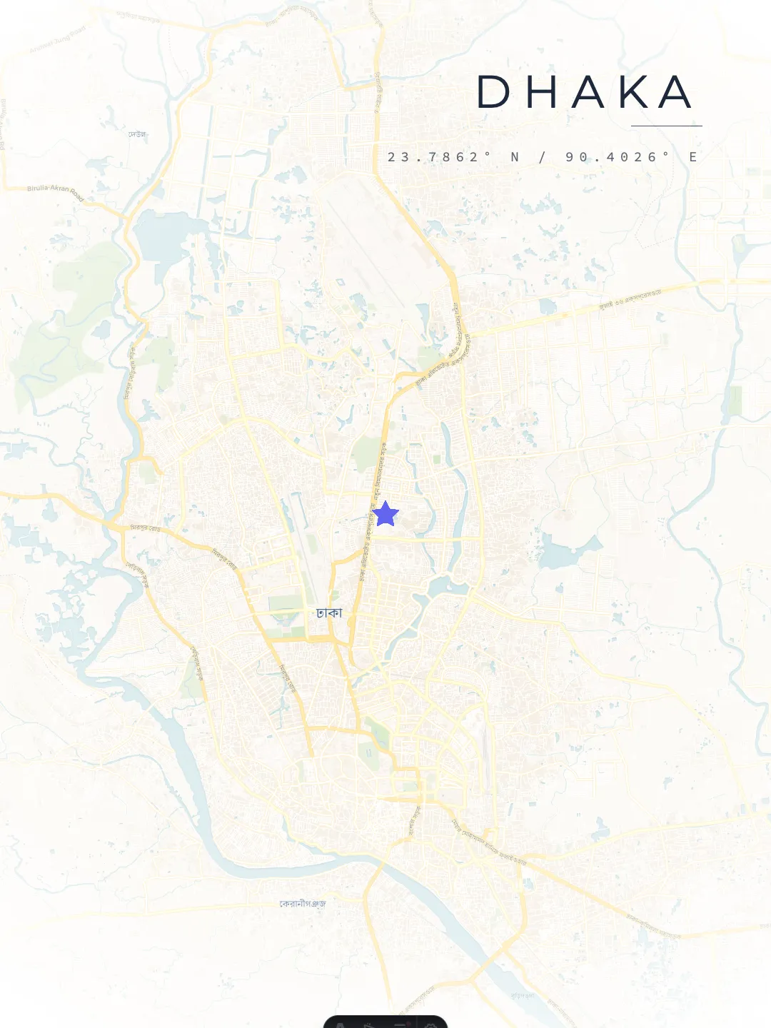 Dhaka Urban Contrast poster preview