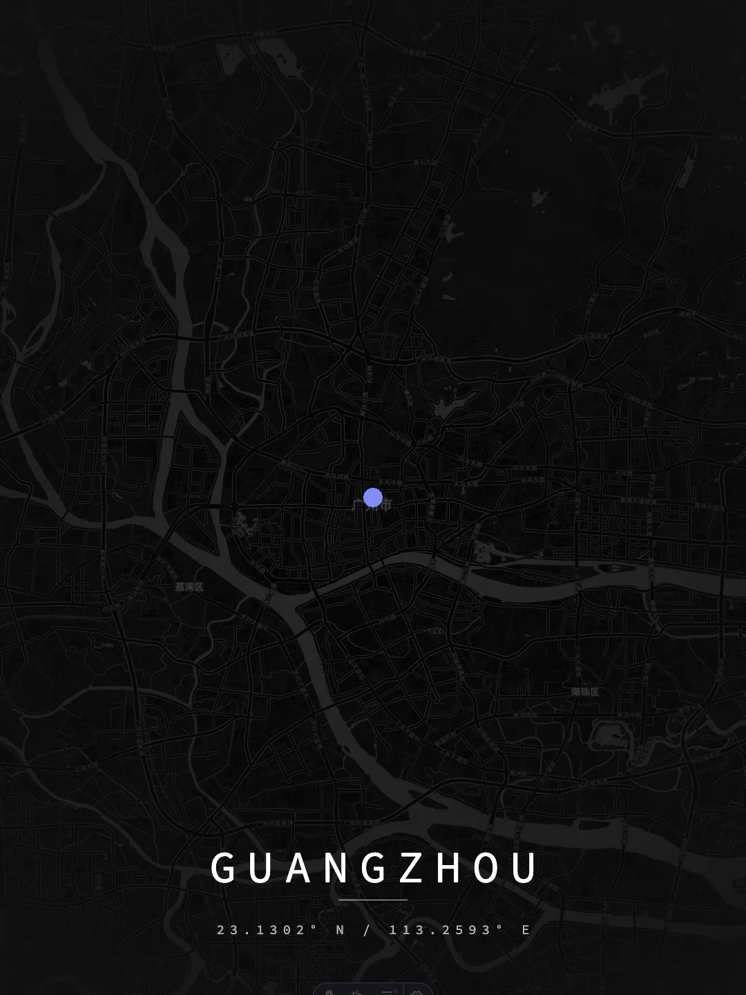 Guangzhou Midnight Grid poster preview