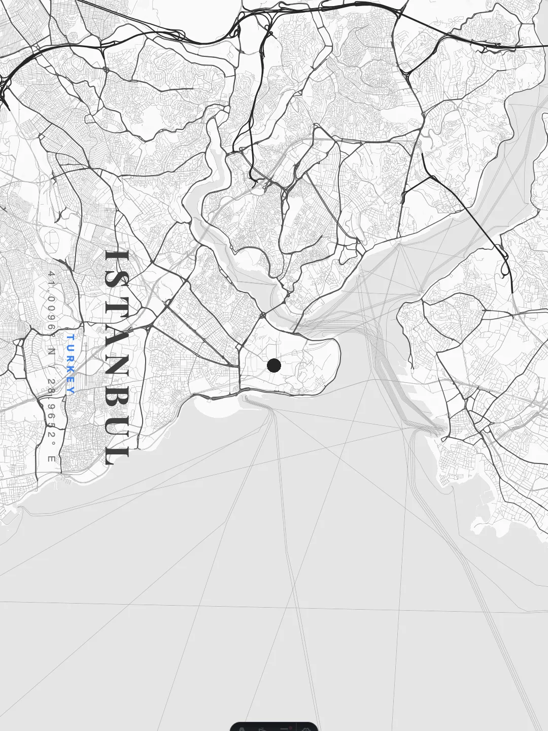 Istanbul Ethereal Minimalist poster preview