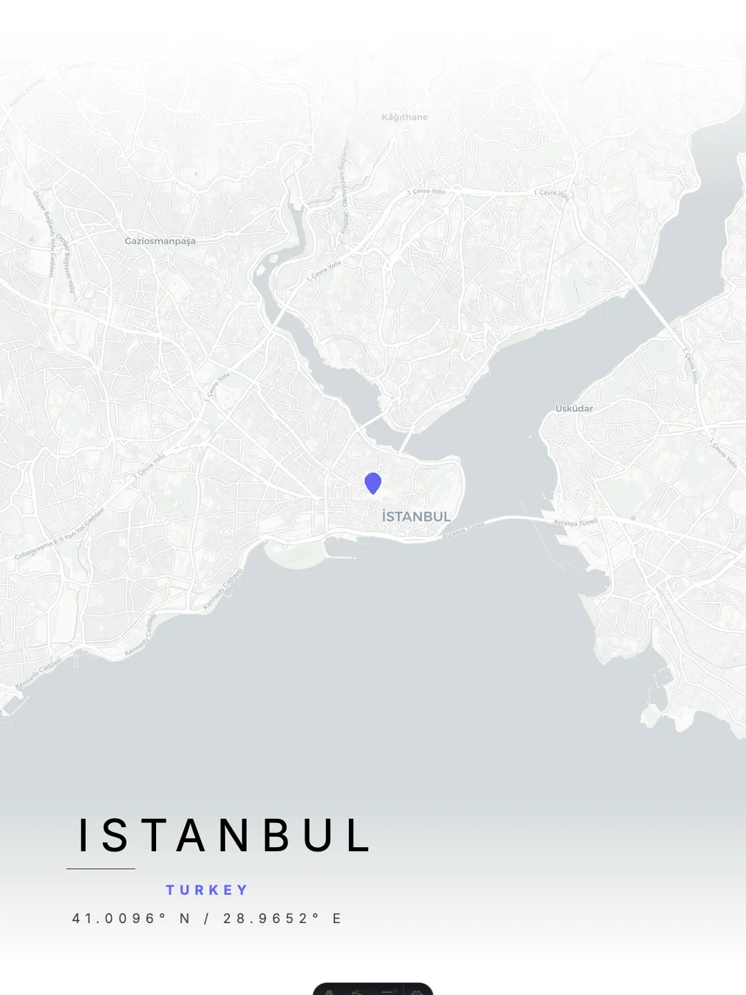 Istanbul Minimal Light poster preview