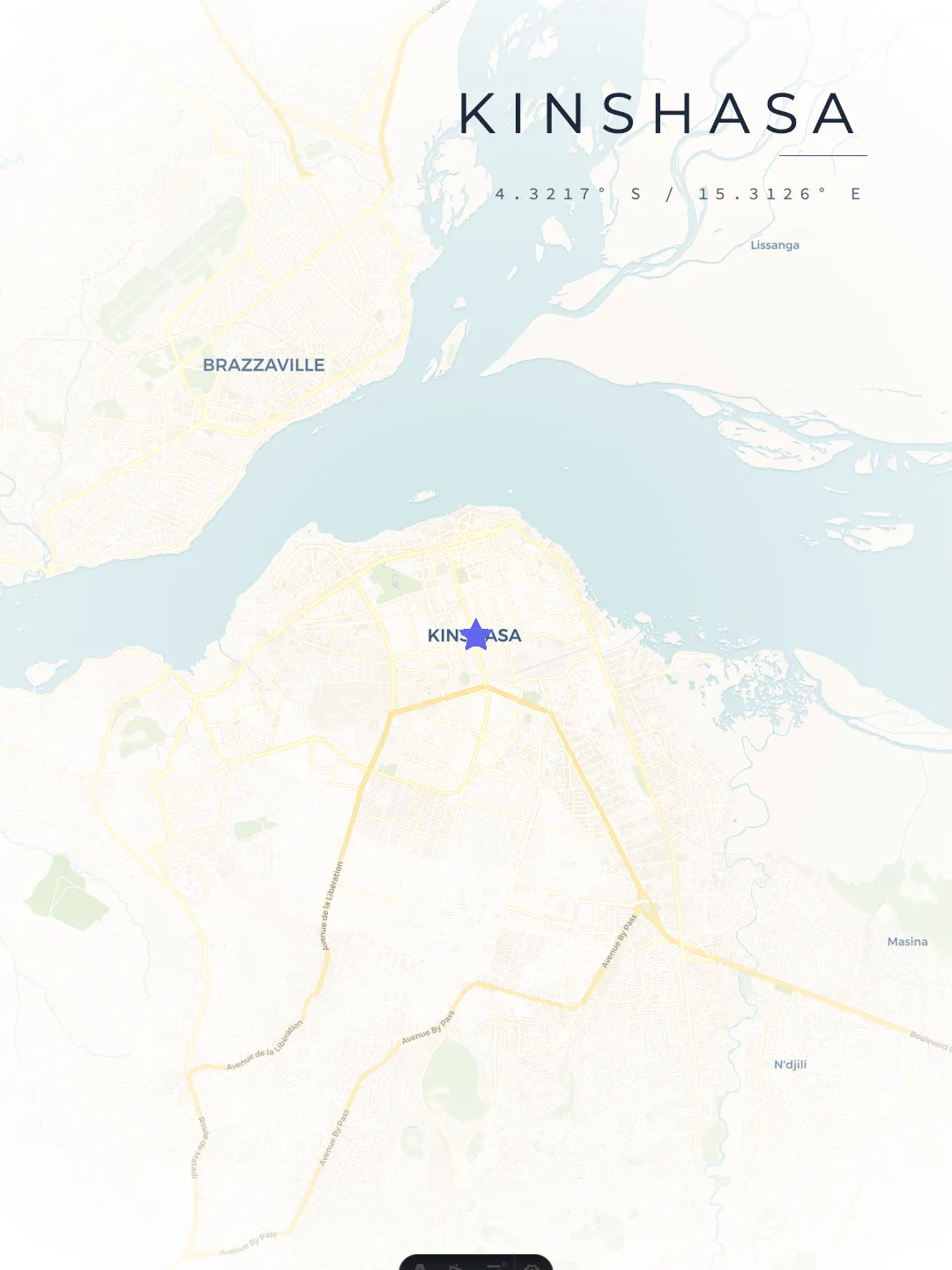 Kinshasa Urban Contrast poster preview