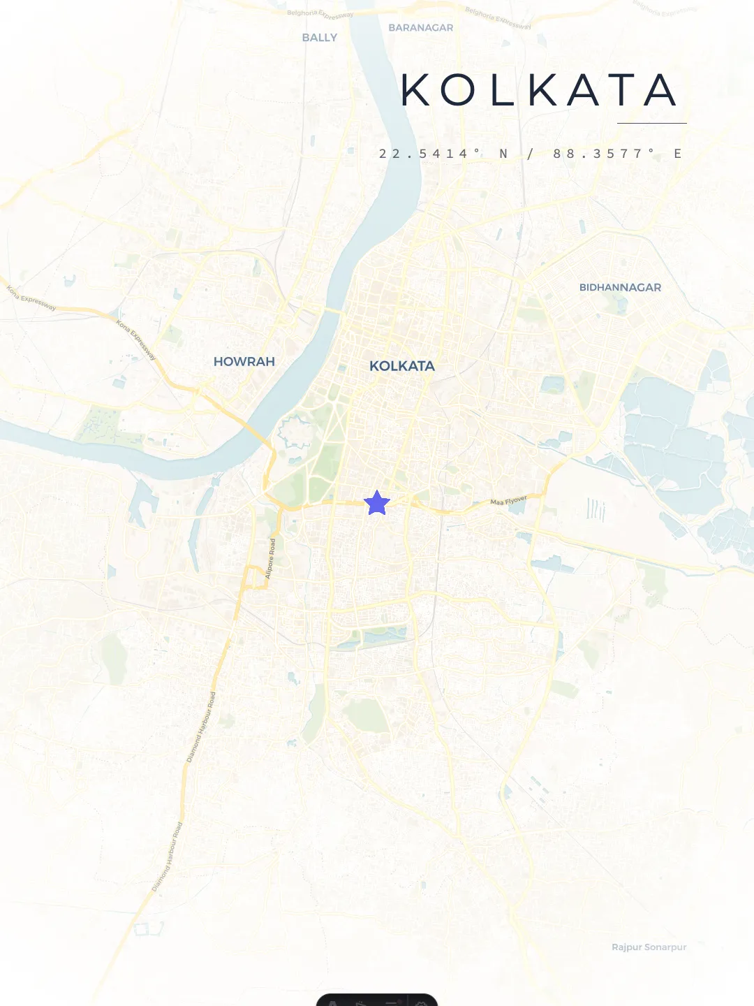 Kolkata Urban Contrast poster preview