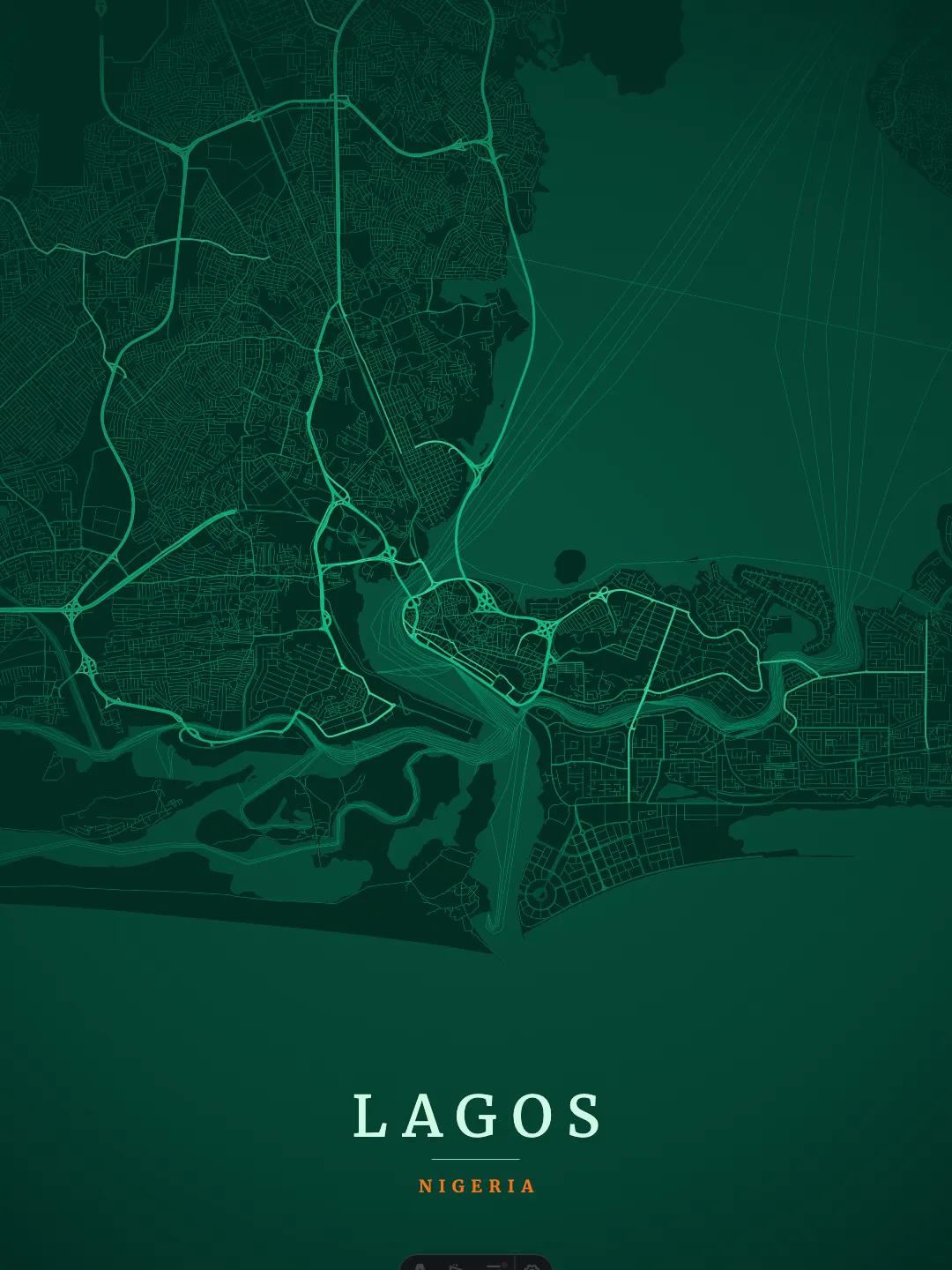 Lagos Emerald Valley poster preview