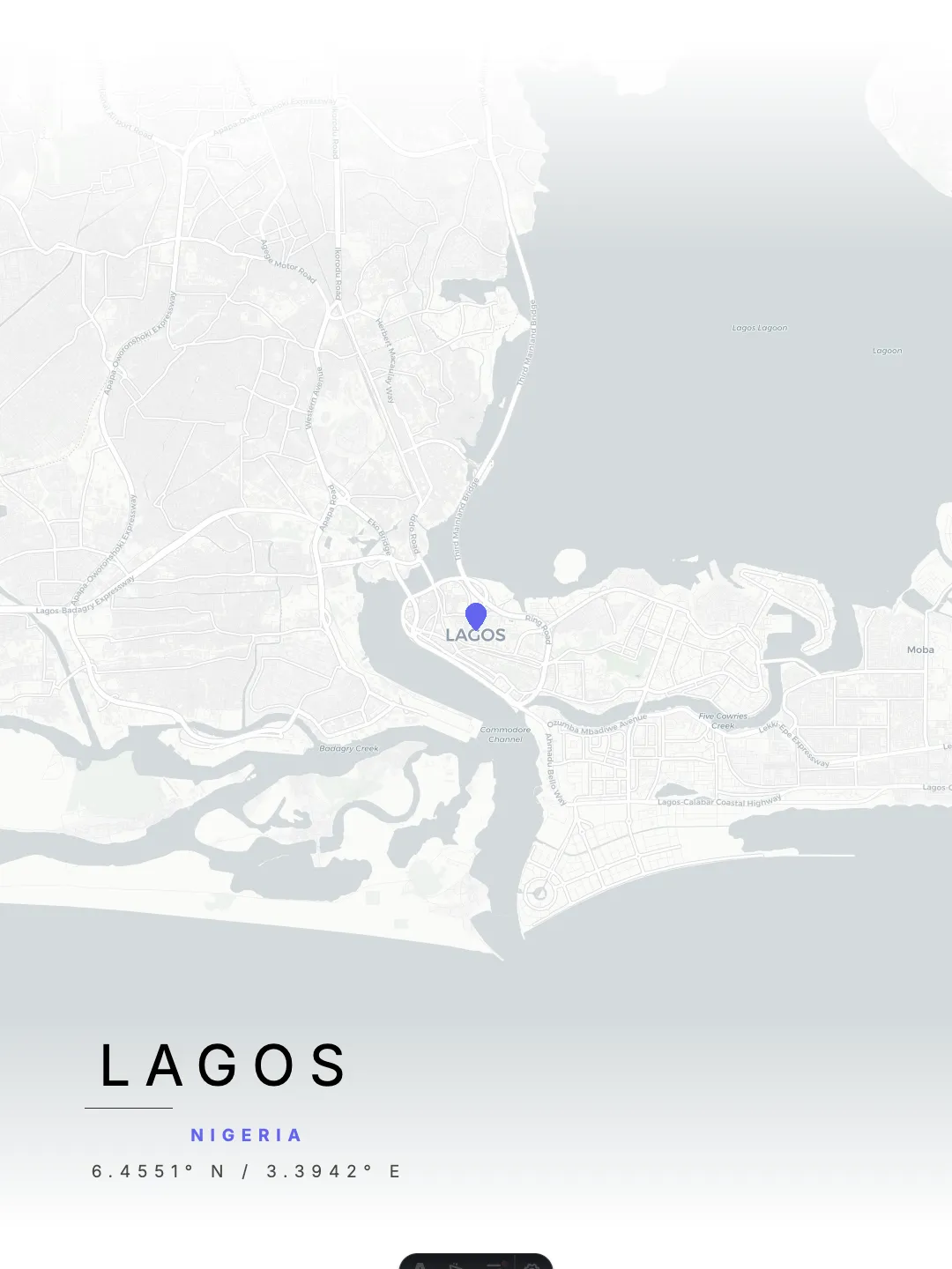 Lagos Minimal Light poster preview