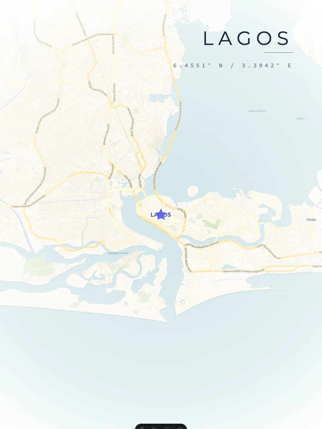 Lagos Urban Contrast poster preview