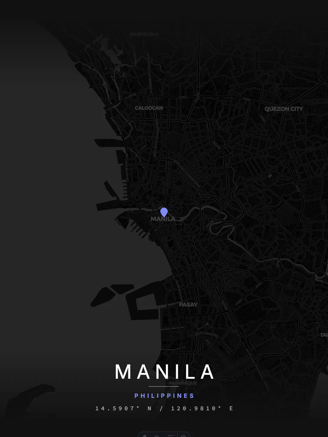 Manila Minimal Night poster preview