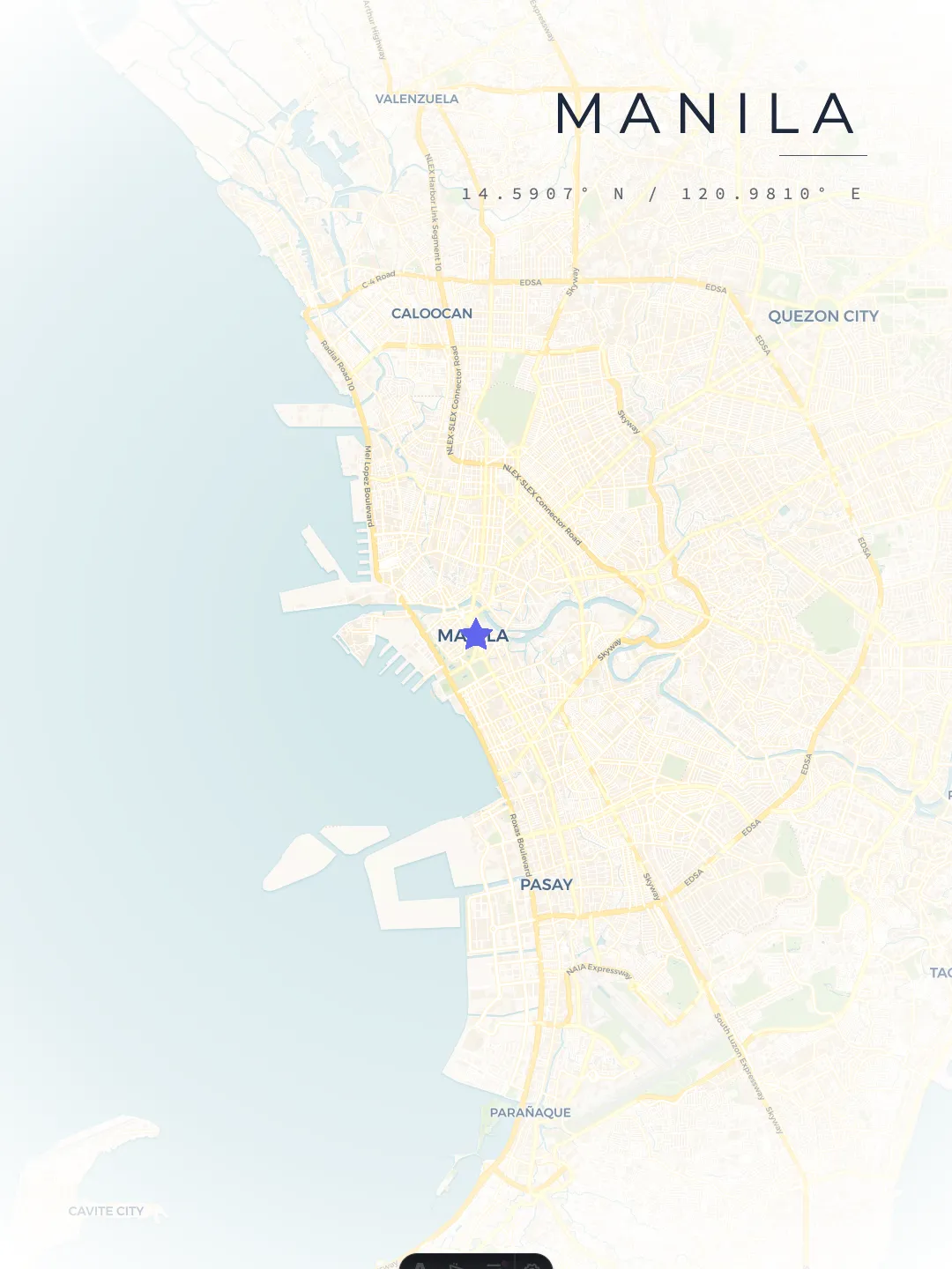 Manila Urban Contrast poster preview