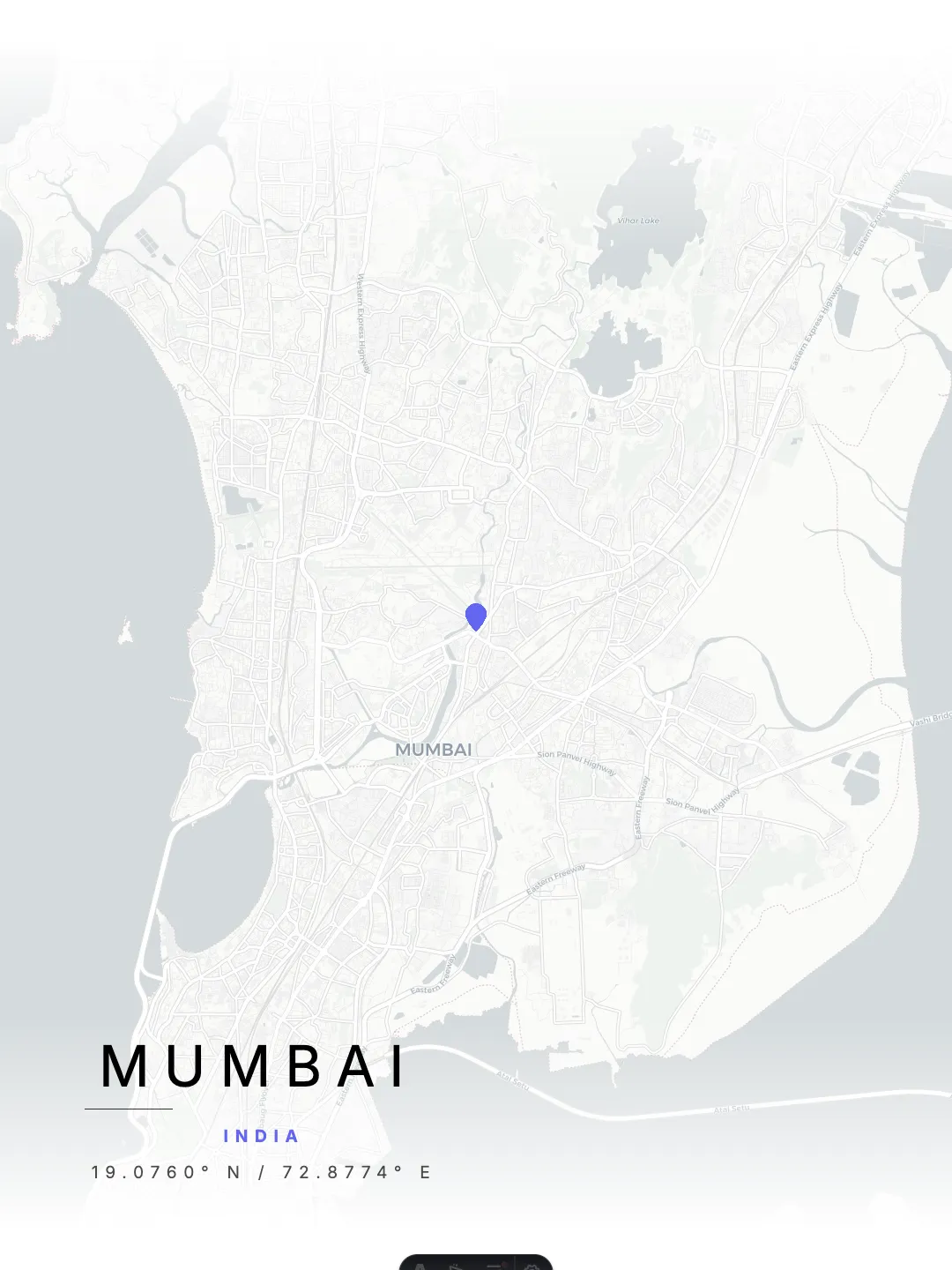 Mumbai Minimal Light poster preview