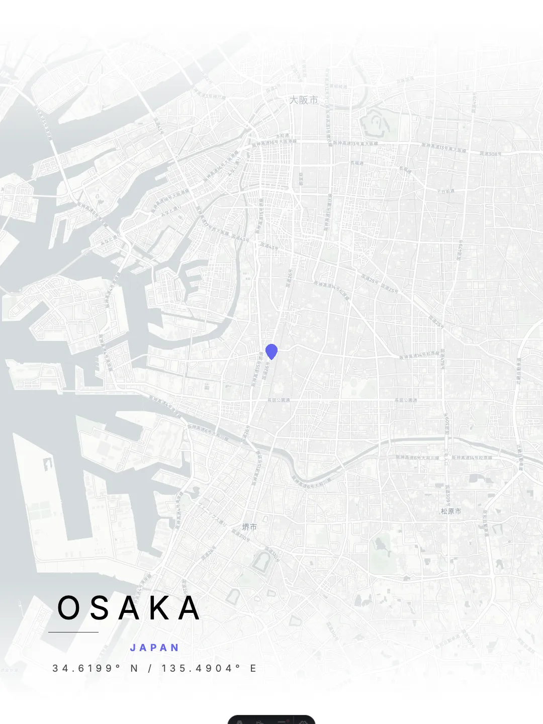 Osaka Minimal Light poster preview