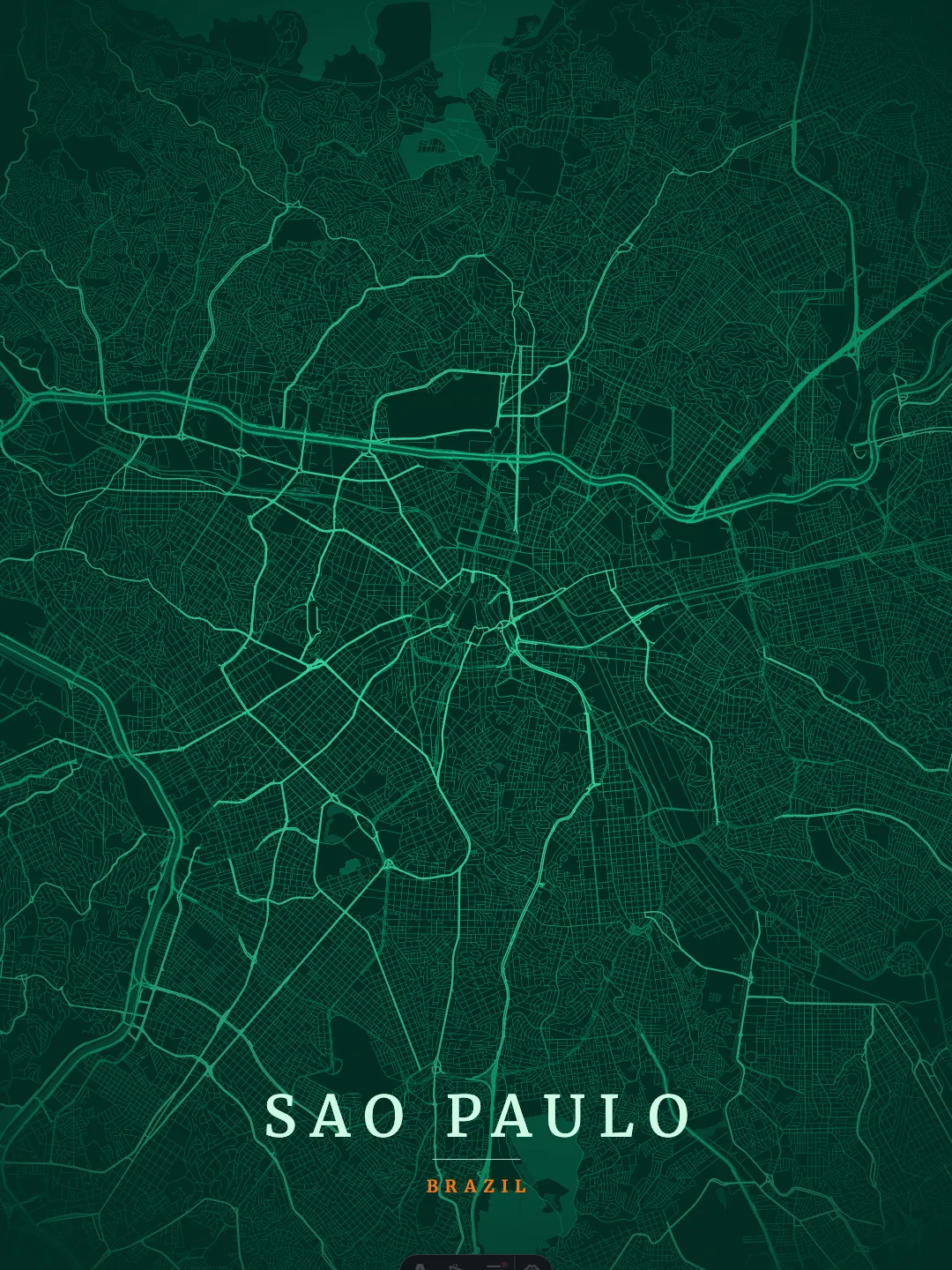 Sao Paulo Emerald Valley poster preview