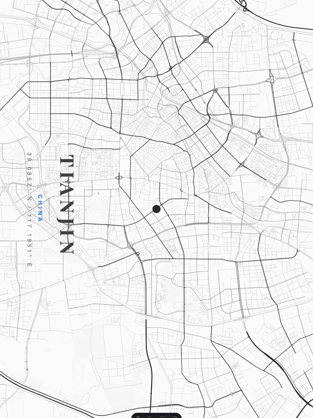 Tianjin Ethereal Minimalist poster preview