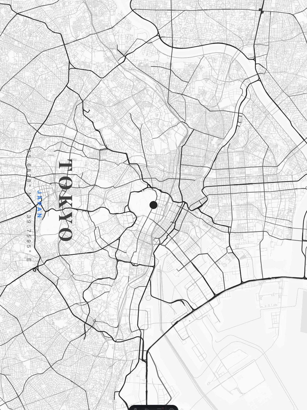 Tokyo Ethereal Minimalist poster preview