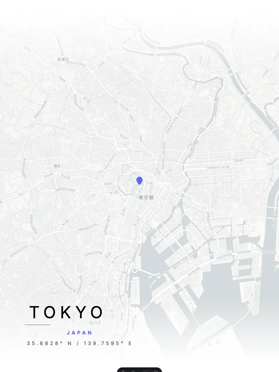 Tokyo Minimal Light poster preview