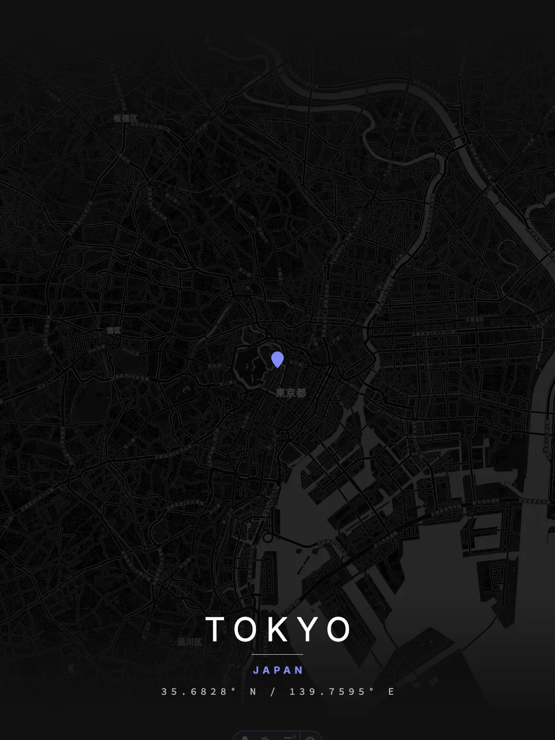 Tokyo Minimal Night poster preview