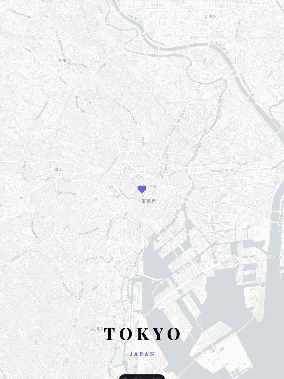 Tokyo Pastel Canvas poster preview