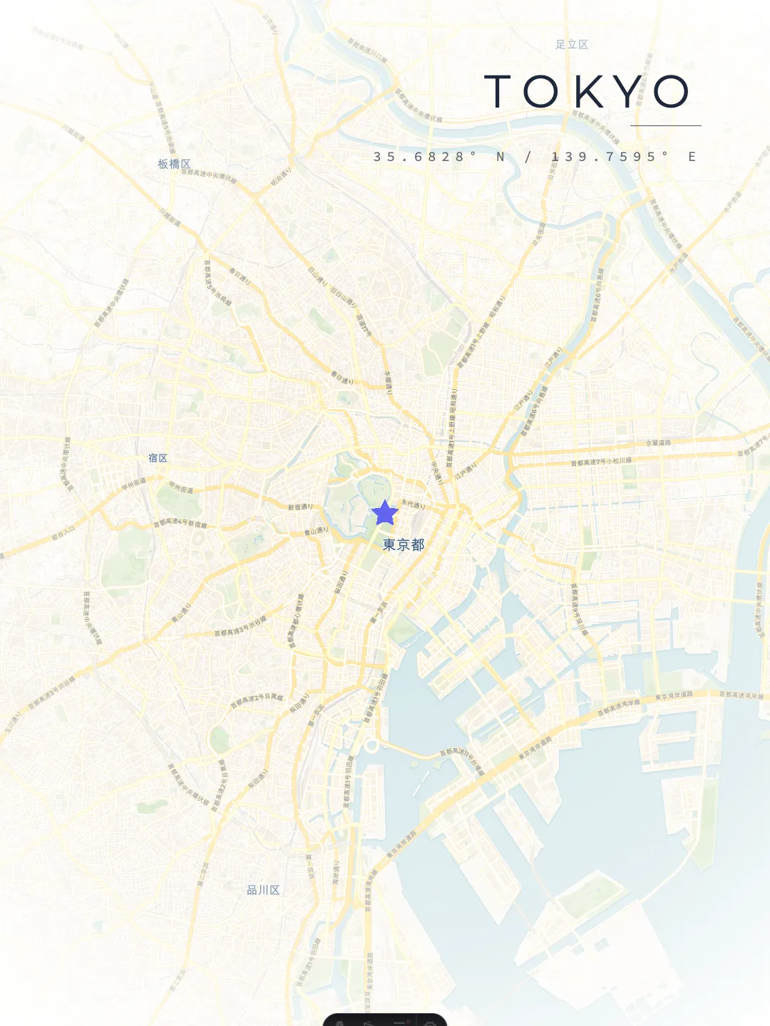 Tokyo Urban Contrast poster preview